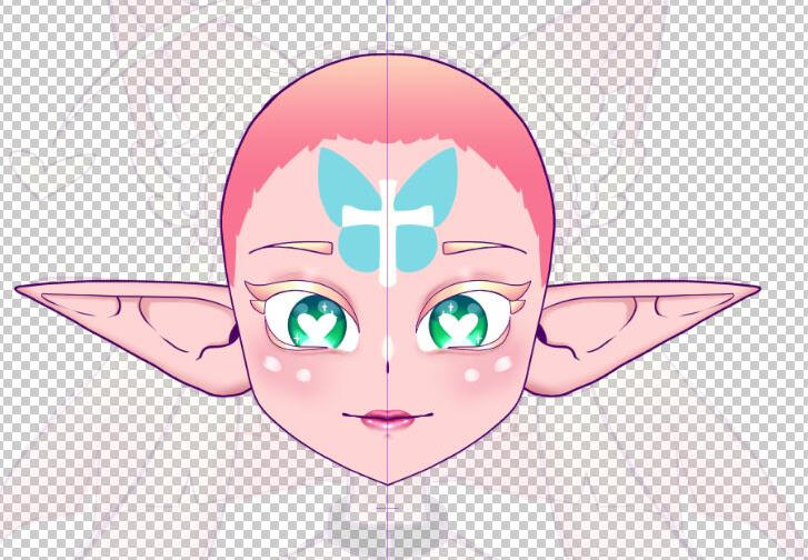 AdarableKitten 3.0 Model full head art